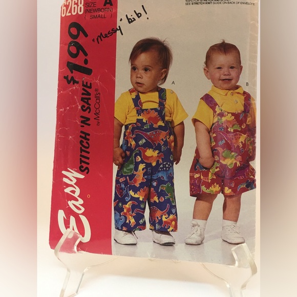 Bundle of (4) Infant/Babies Sewing Patterns - Picture 8 of 10